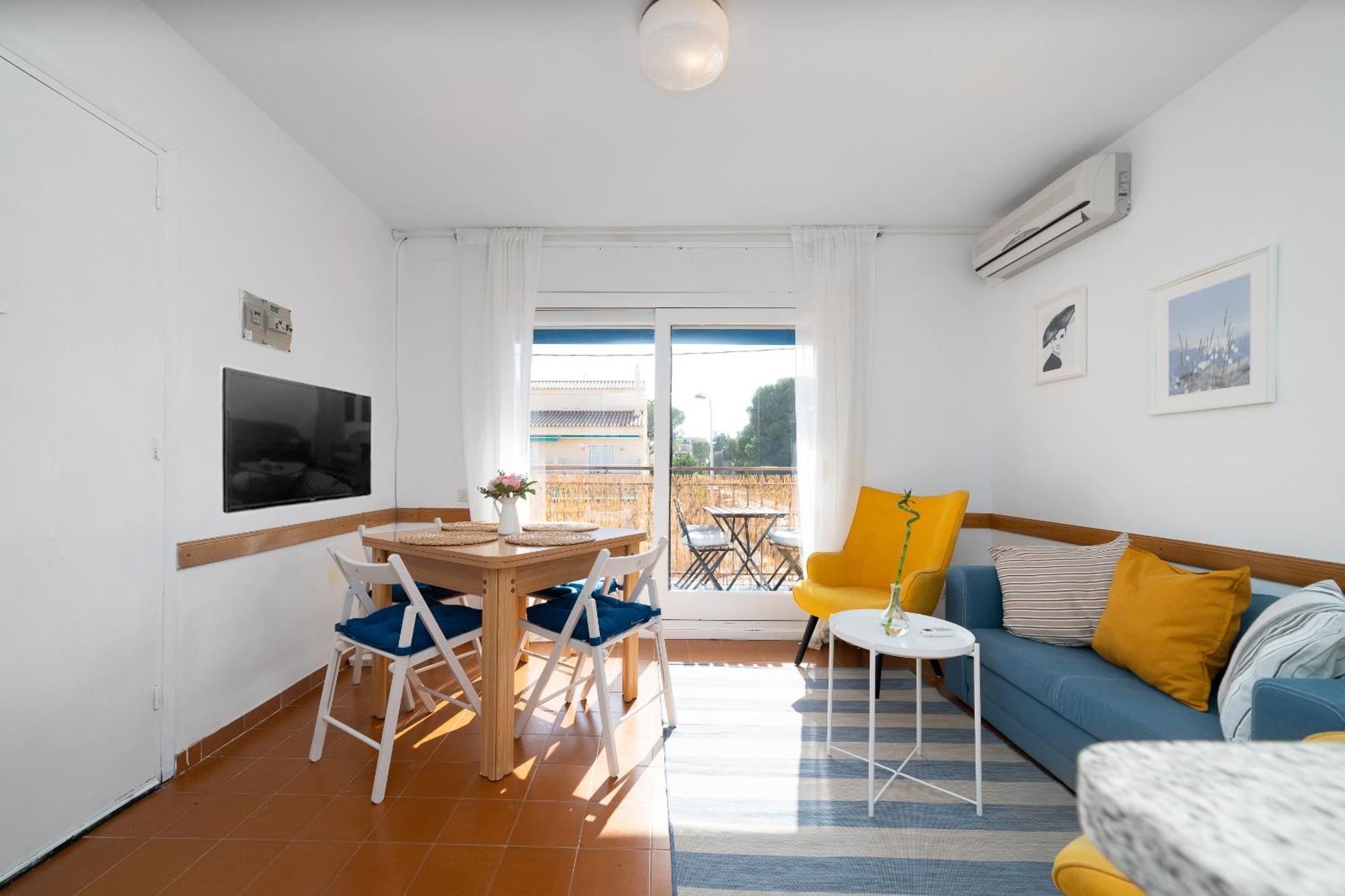 Beach Flat With Terrace Sant Salvador Kültér fotó